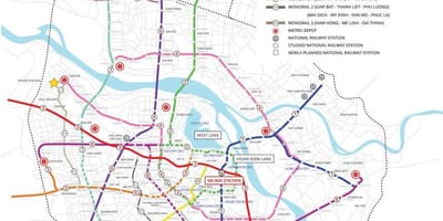 Карце ханоя метро